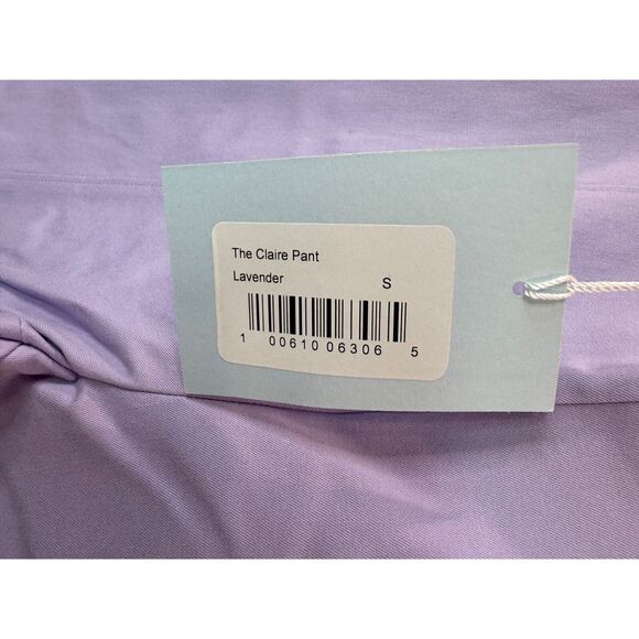 Hill House The Claire Stretch Preppy Quiet Luxury Casual Lavender Pant NWT Small - Picture 7 of 9